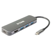 Docking Station USB-C 5 en 1 D-Link