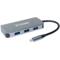 D-Link USB-C 6-in-1 Docking Station with HDMI and Ethernet