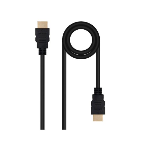 Cable HDMI V2.0 4K 0.5m Negro