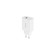 Cargador de Pared 1xUSB 5V 2.1A Blanco Nanocable