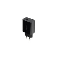 Cargador de Pared 1xUSB 5V 2.1A Negro Nanocable para Carga Rápida