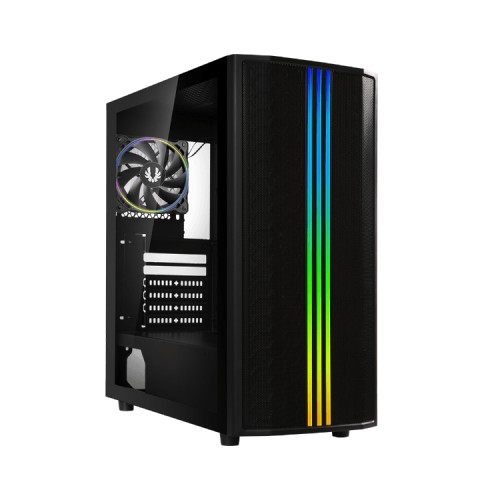 BitFenix Saber Mesh RGB Black + Window ATX Mid Tower Case