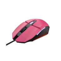 Raton Gaming Felox Rosa RGB Trust