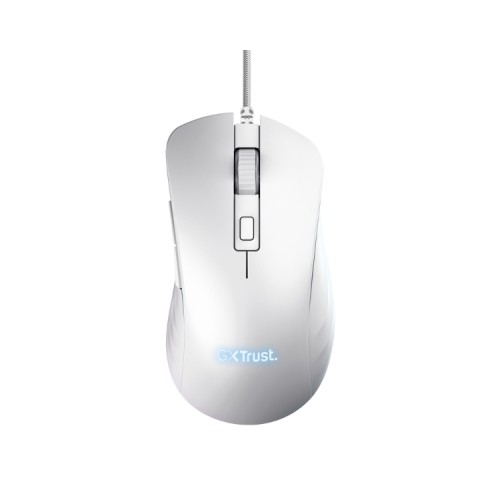 Trust GXT924 YBAR+ RGB Gaming Mouse White