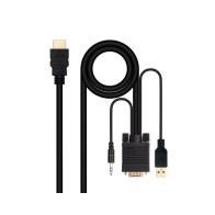 Conversor HDMI a VGA Alimentado por USB Nanocable