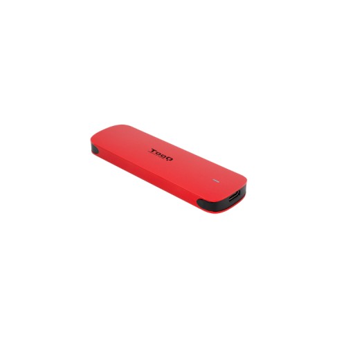 Caja Externa SSD M.2 NVMe Roja Tooq