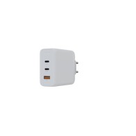 100W GaN2 Ultra Wall Charger 2x Type-C/USB 3.0 White