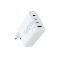 140W GaN² Ultra Charger White Travel Wall