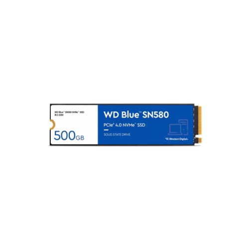 SSD M.2 2280 PCIe NVMe Azul SN580 WD de 500GB