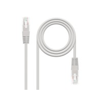 Cable de Red Latiguillo RJ45 Cat6 UTP 30M Gris Nanocable