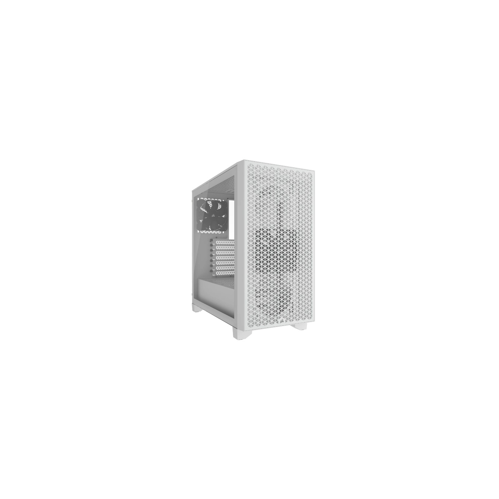 Caja Semitorre ATX 3000D Airflow TG Blanca Corsair