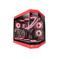 MC-3T Mid Tower ATX Case Red Mars Gaming