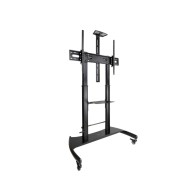 Ares Mobile Floor Stand for Screens 60''-100'' with Locking Wheels