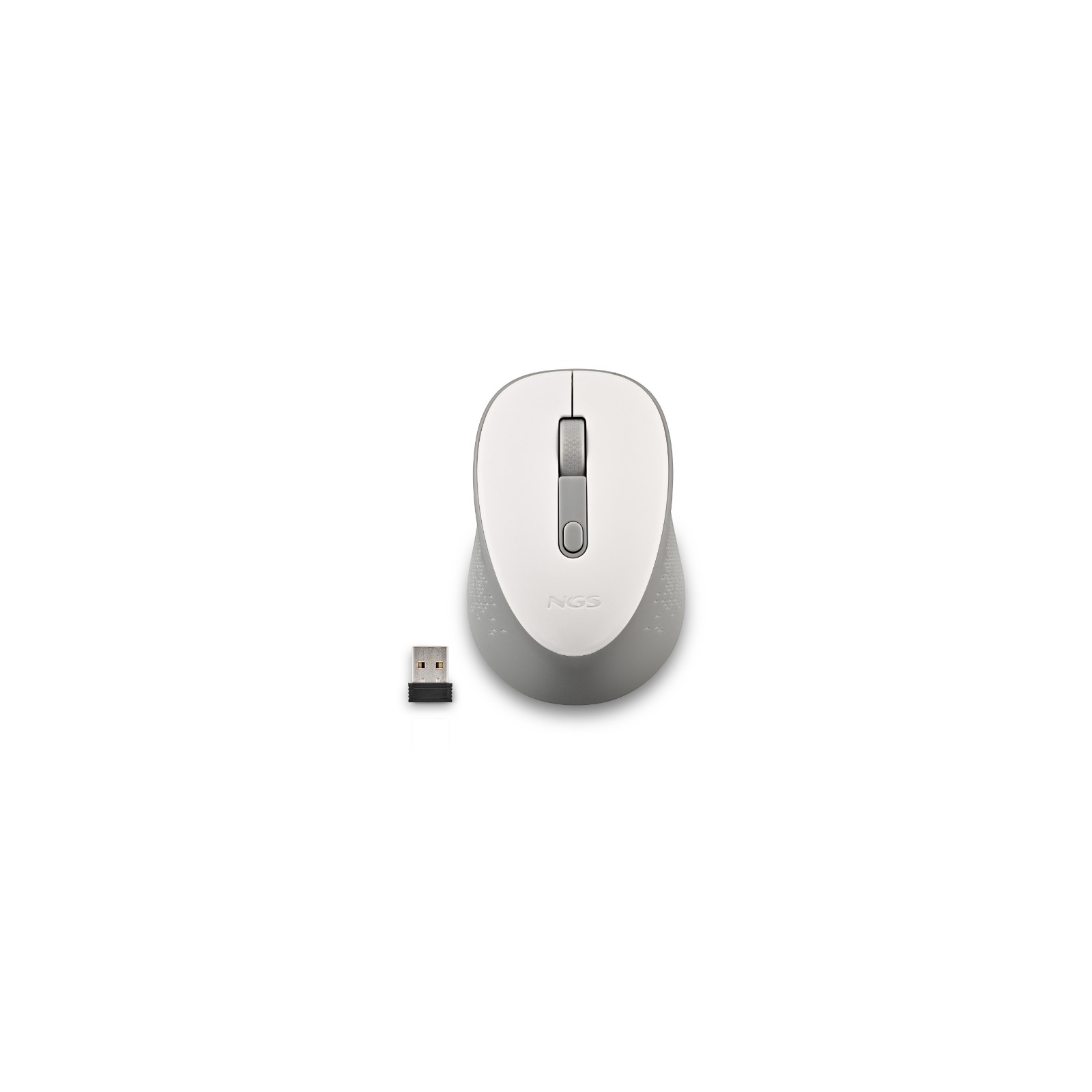 NGS Wireless Optical Mouse Dew White