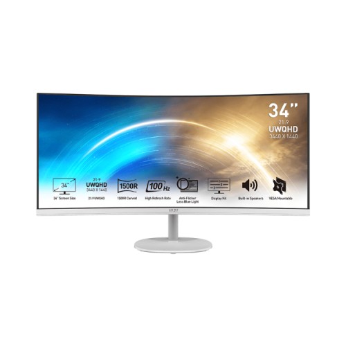 Monitor Ultra Ancho MSI Pro MP341Cqw