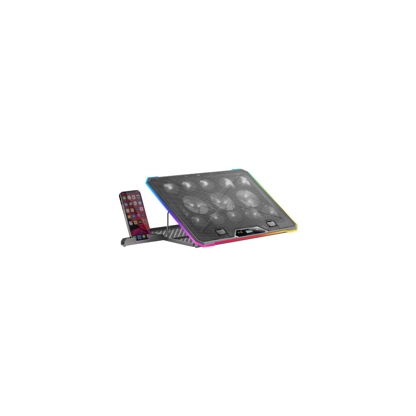 Notebook Cooler Pad MNBC13 A-RGB Negro Mars Gaming