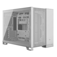 Caja MicroATX 2500D Airflow TG White Corsair