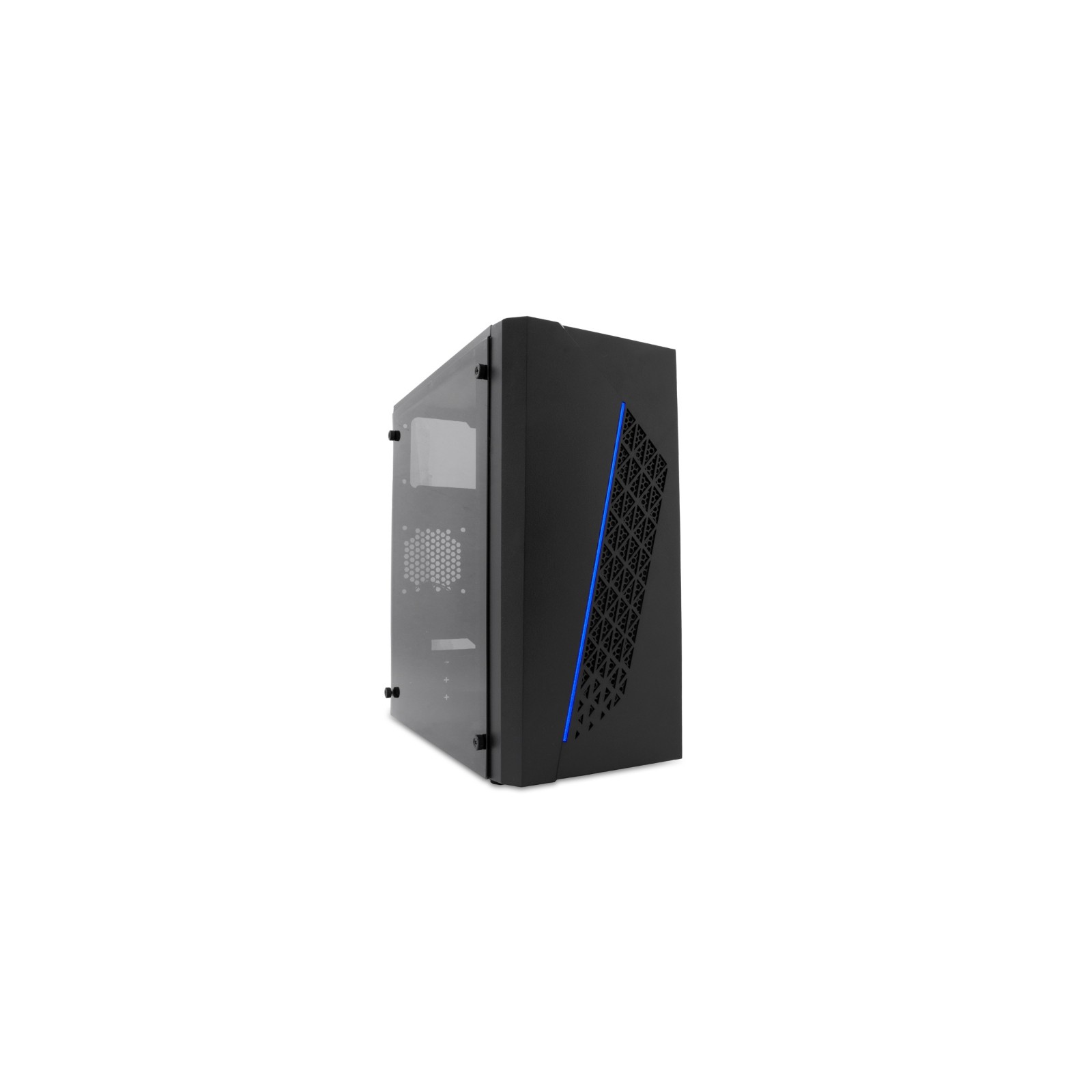 Caja MicroATX MGC-50 Negra para Gaming y Trabajo