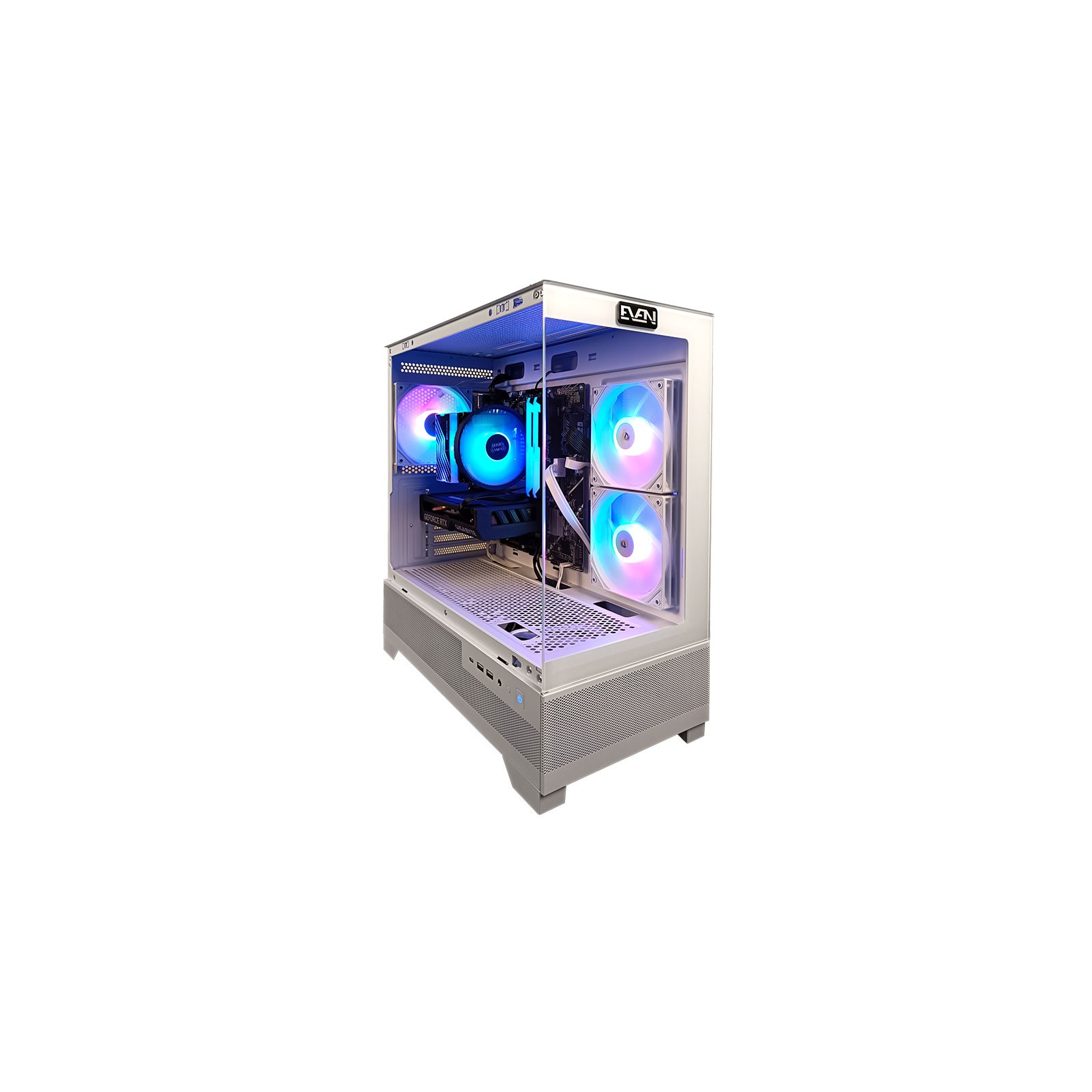 Even Gaming PC White i5 12400F RTX 4060