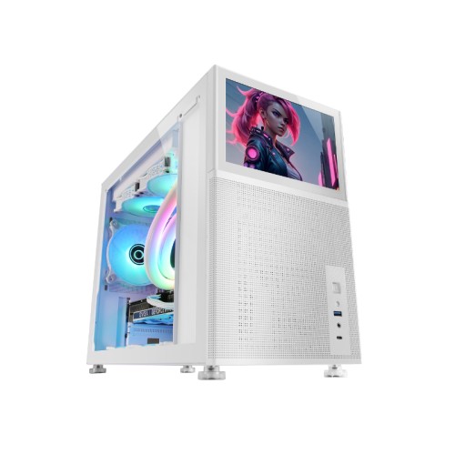 Mars Gaming MC-LCD Micro-ATX Case