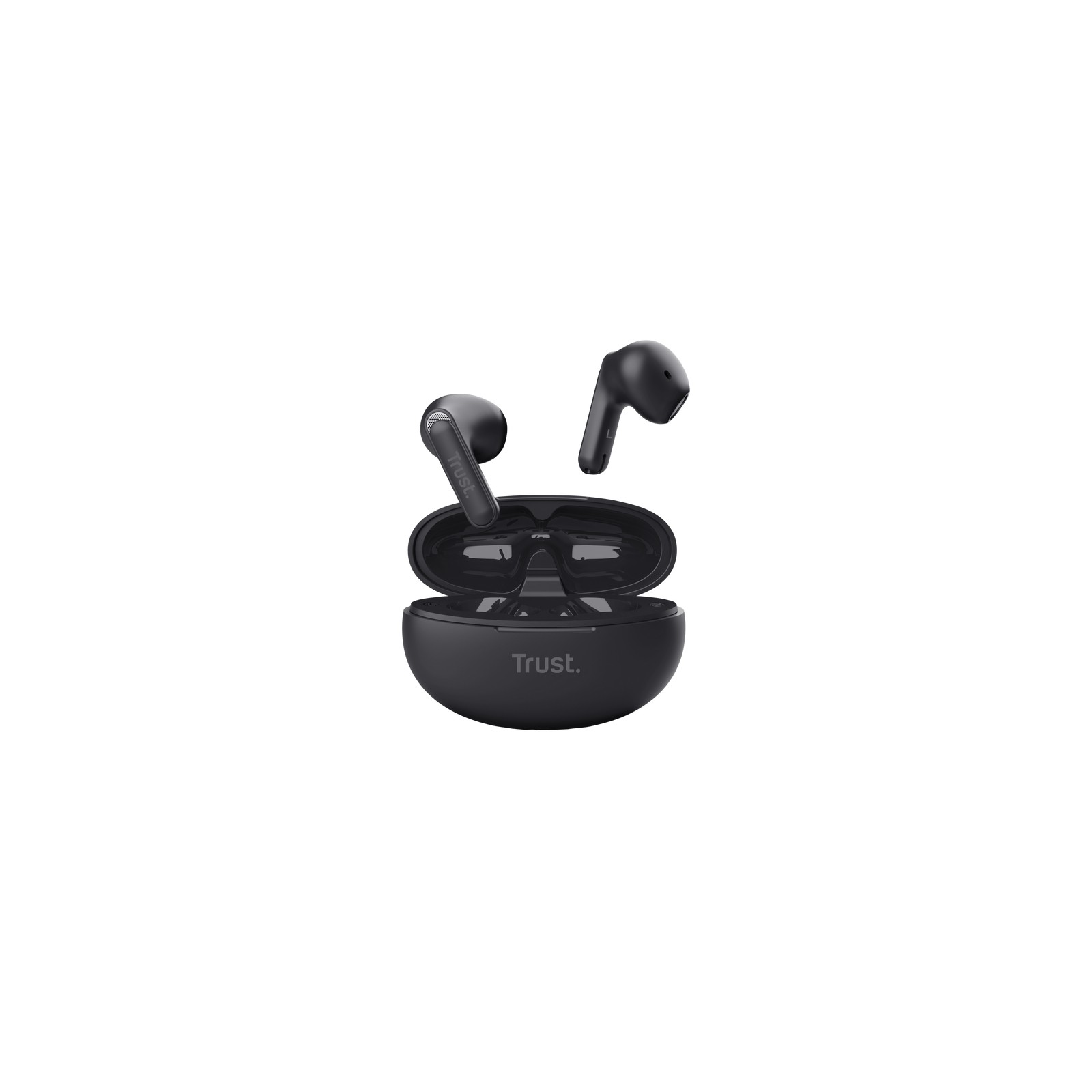 Auriculares Intraaurales Wireless Yavi Enc Negro Trust