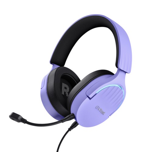 Auricular Gaming Trust GXT490 Fayzo USB 7.1 Morado