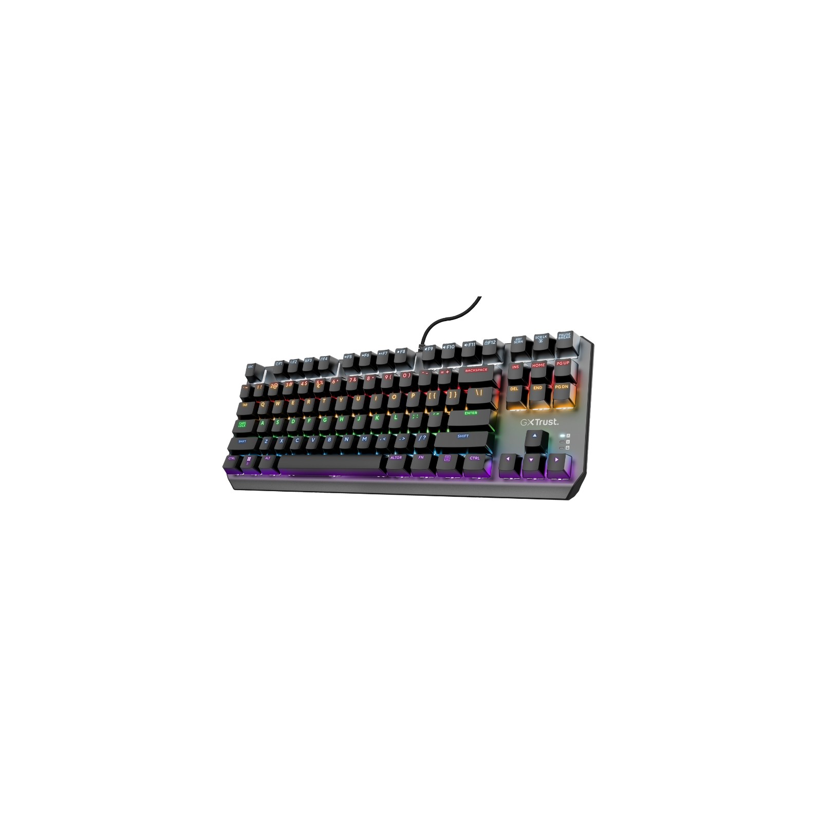 Teclado Mecanico Gaming Gxt 834 Callaz Rgb Trust