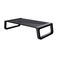 Trust Tempered Glass Monitor Stand Black