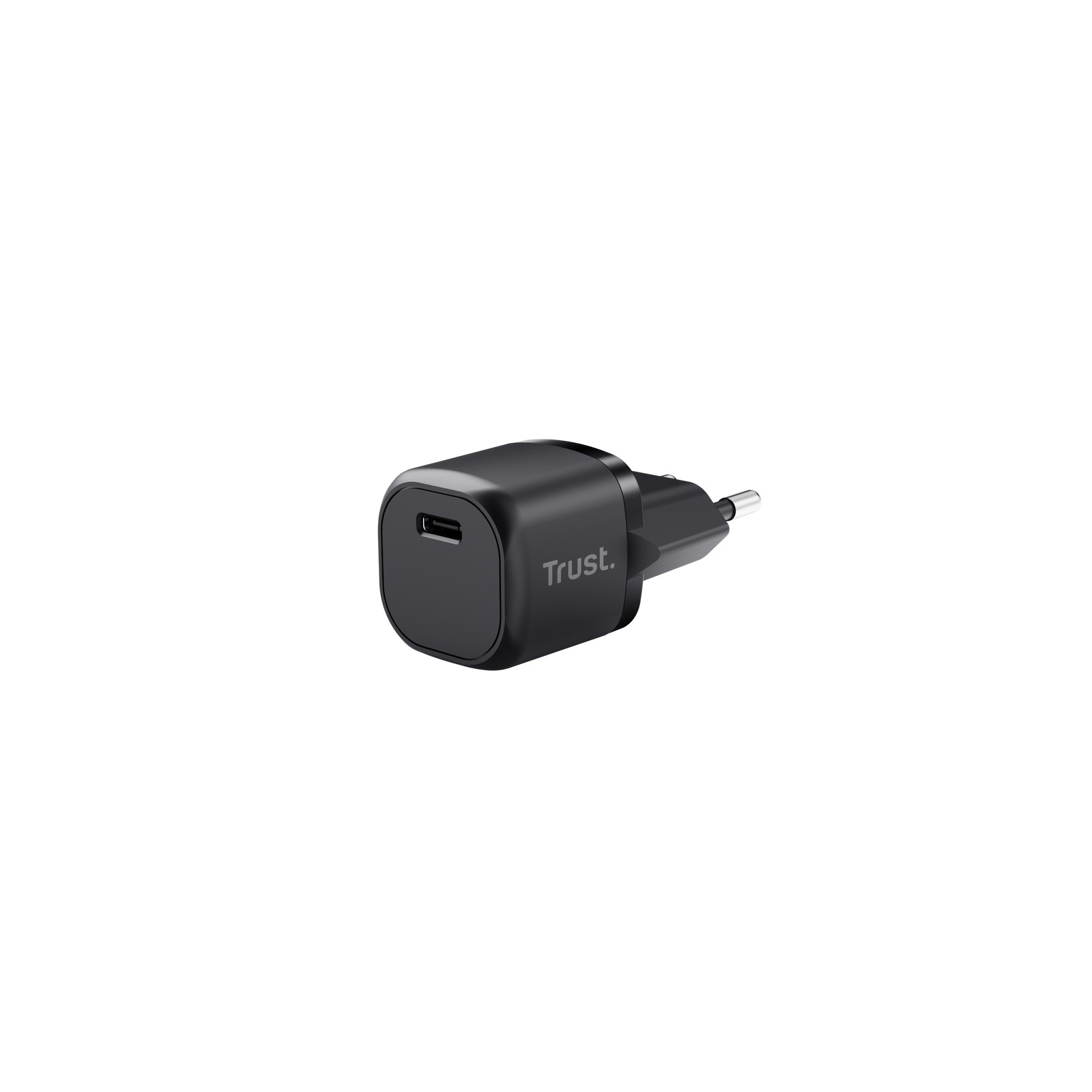 Cargador Pared Ultrarreducido Usb-c Pd 20w Maxo Negro Trust