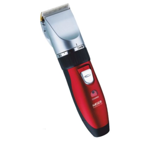 Haeger Proedger Red Rechargeable Hair Clipper