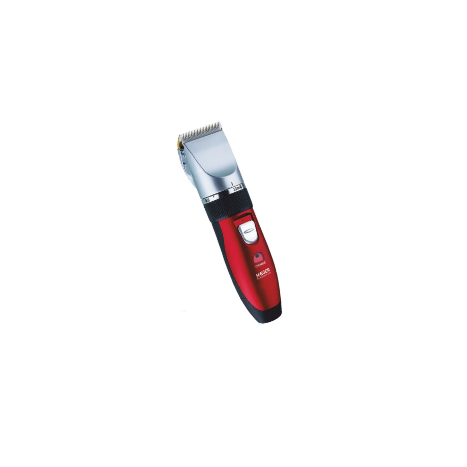 Haeger Proedger Red Rechargeable Hair Clipper