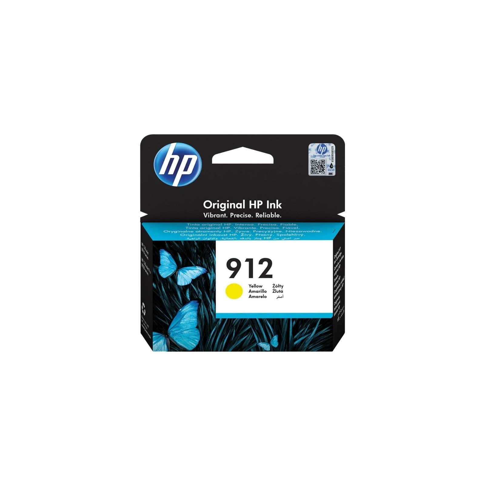 HP 912 Yellow Ink Cartridge (3YL79AE)