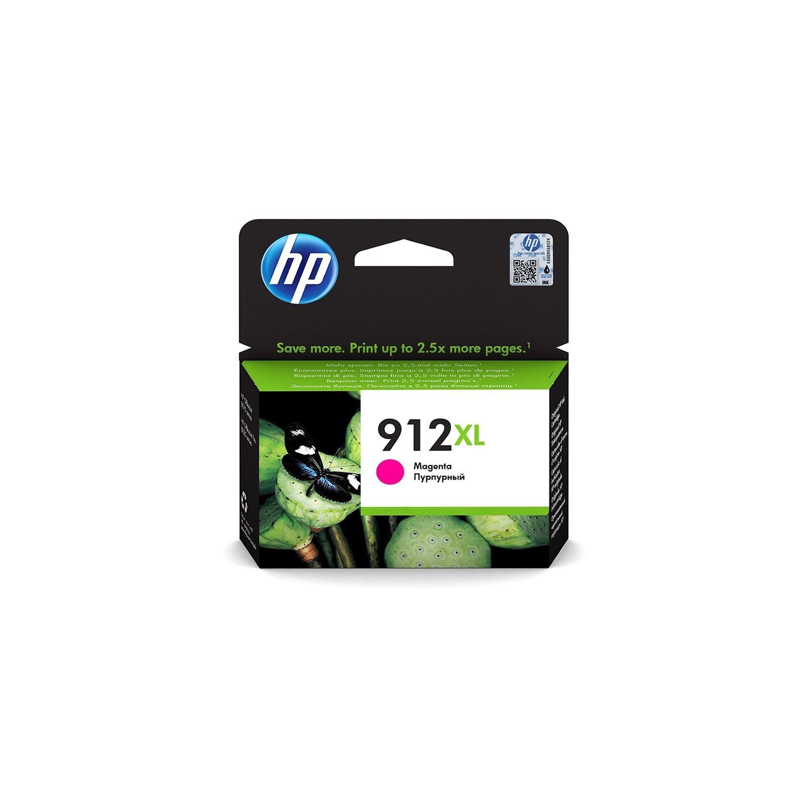 Cartucho Tinta Magenta HP 912 XL 3YL82AE