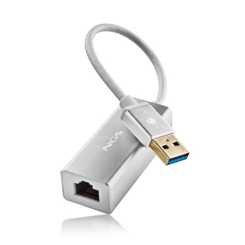 Adaptador USB a LAN Hacker 3.0 NGS - Conexión Rápida a Red