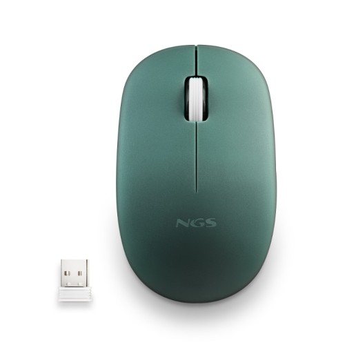 Fog Pro Wireless Optical Mouse Green for Notebooks