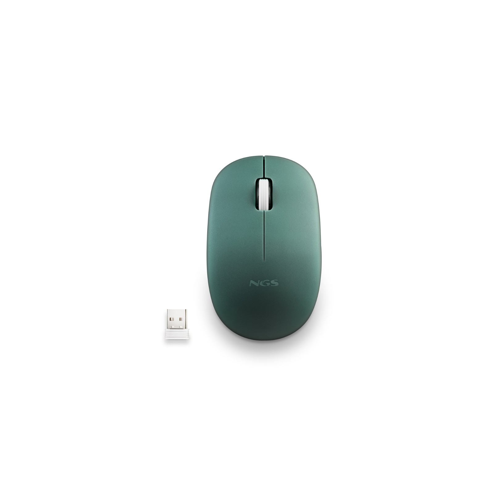 Fog Pro Wireless Optical Mouse Green for Notebooks