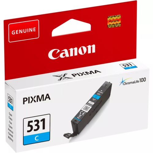 Canon CLI-531C Cyan Ink Cartridge Compatible with PIXMA Printers