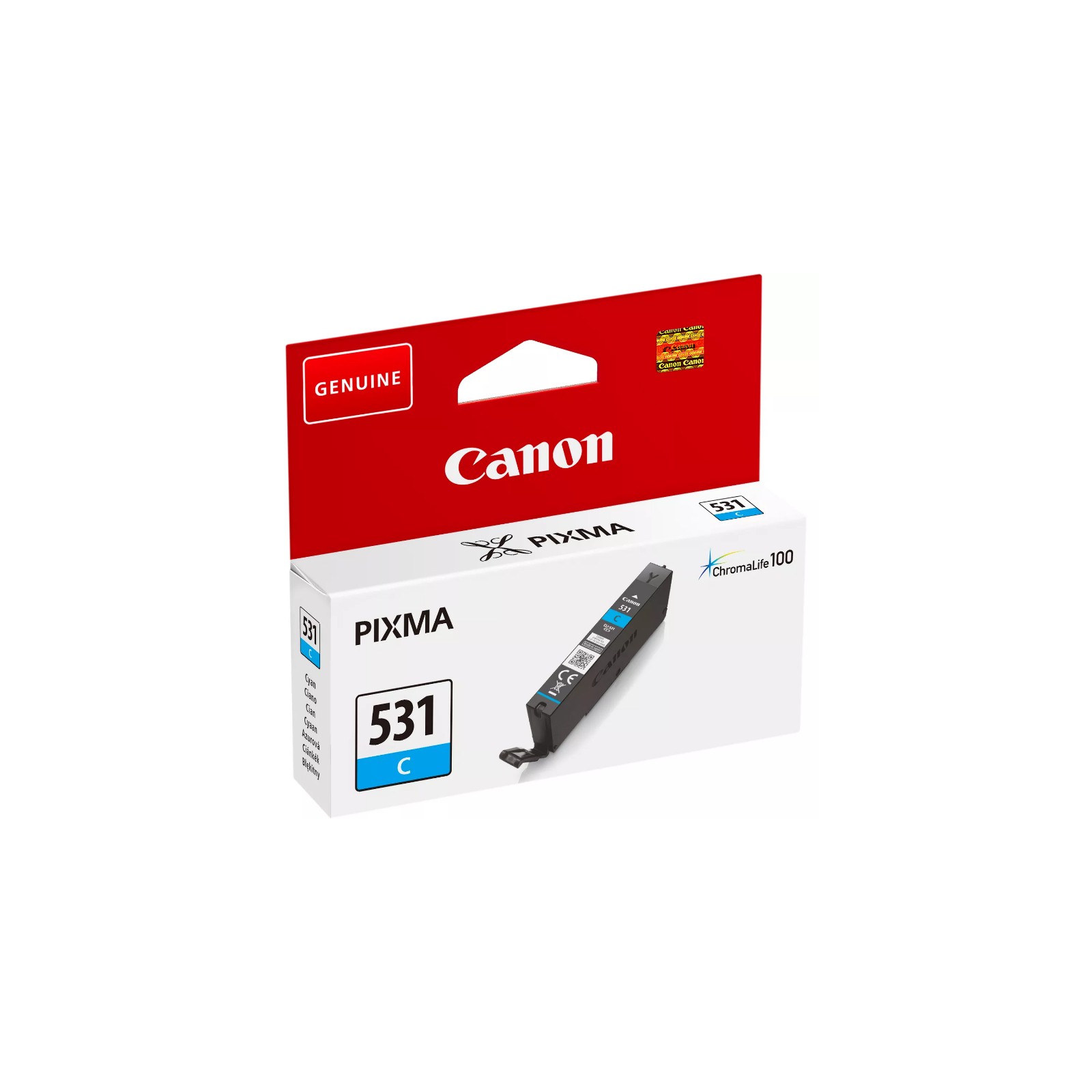 Canon CLI-531C Cyan Ink Cartridge Compatible with PIXMA Printers