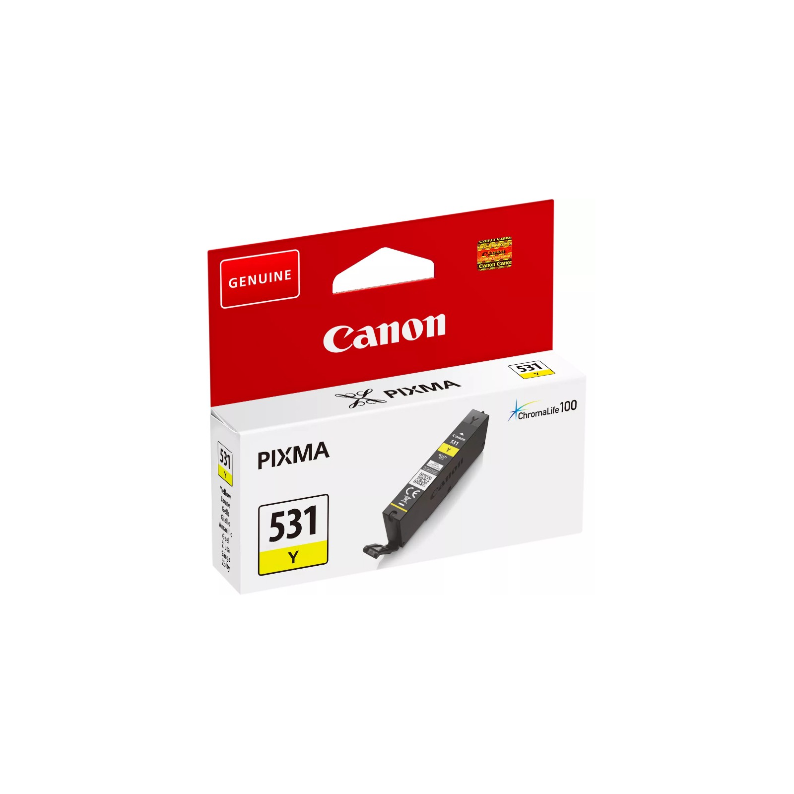 Canon CLI-531Y Yellow Ink Cartridge