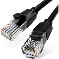 RJ45 UTP Cat6 Ethernet Network Cable - 1 m Black Vention