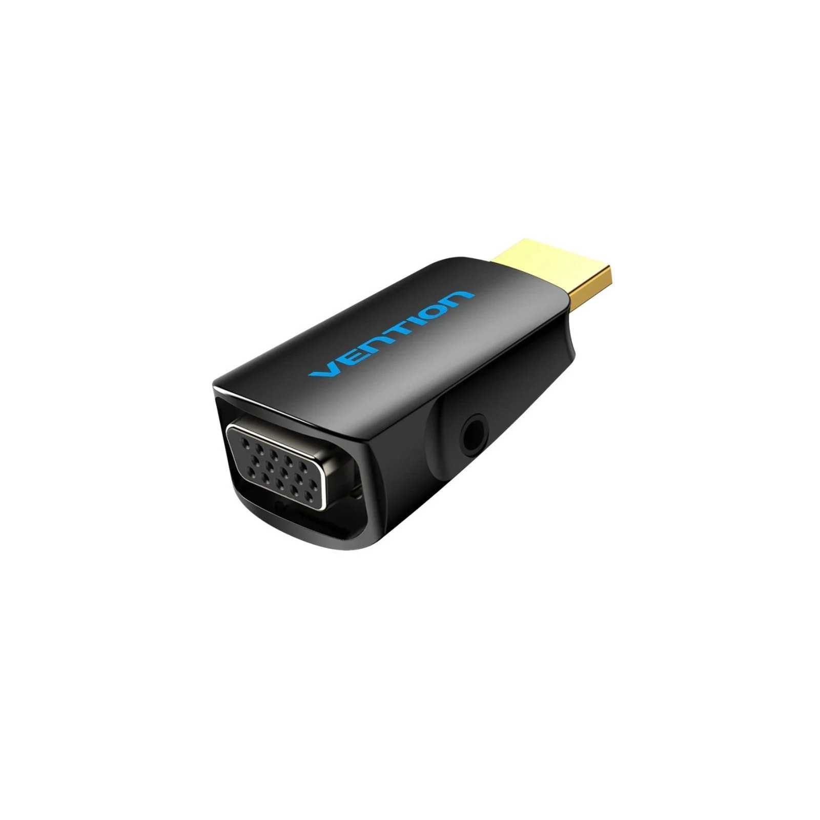 HDMI to VGA Converter with Audio 3.5mm Black Vention