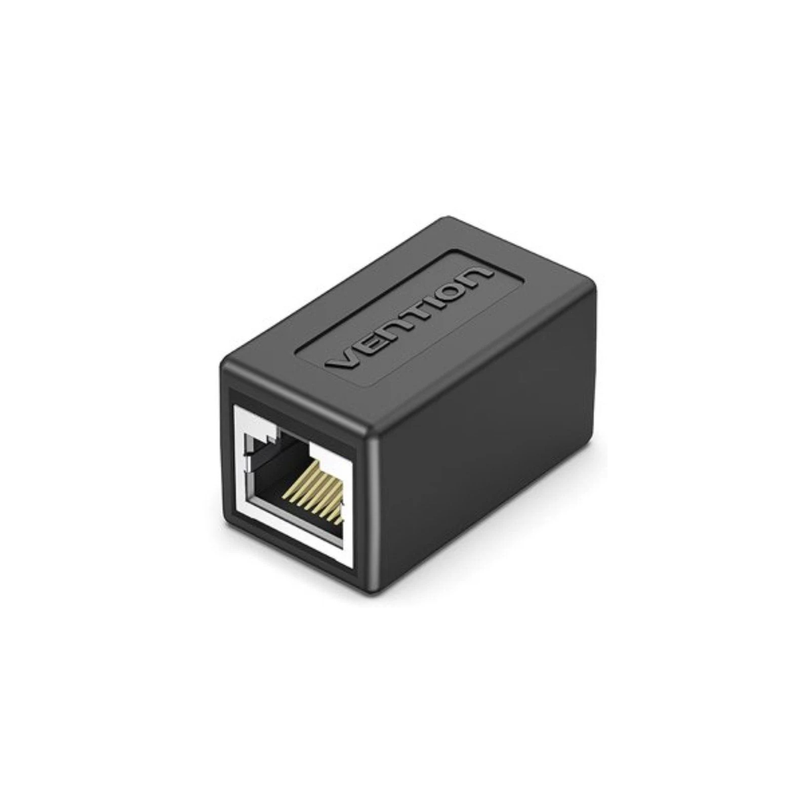 Adaptador Conector Rj45 Cat6 Ftp/h Negro Vention