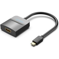 Vention USB-C/M to HDMI/H Adapter Black