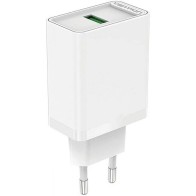 Cargador Pared 18W USB-A 3A Blanco Vention