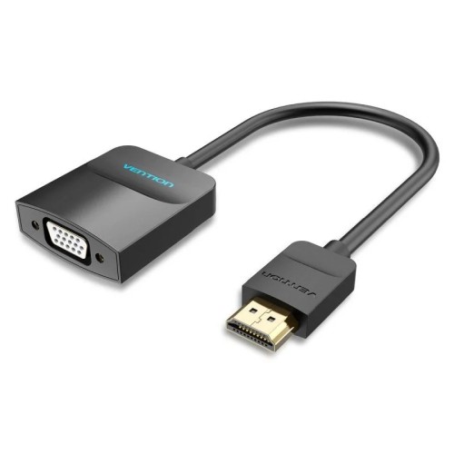 Conversor HDMI a VGA Negro Vention 0.15m