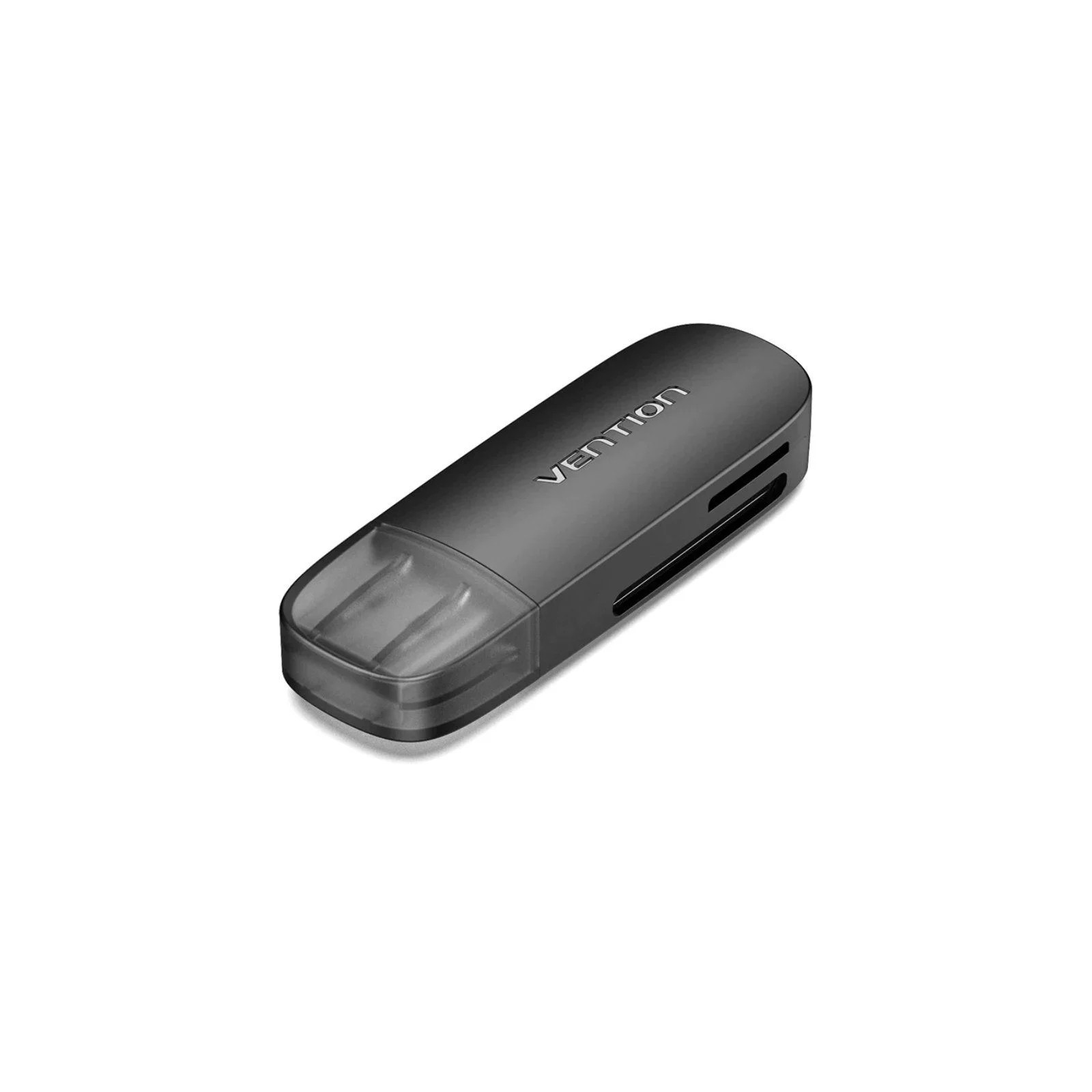 Lector de Tarjetas Externo USB 2.0 Negro Vention