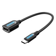 Conversor Vention USB-C a USB-A Hembra 0.15 M