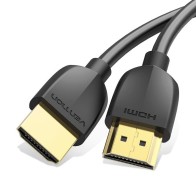 Cable HDMI V2.0 4K M-M Portátil 1 M Negro Vention