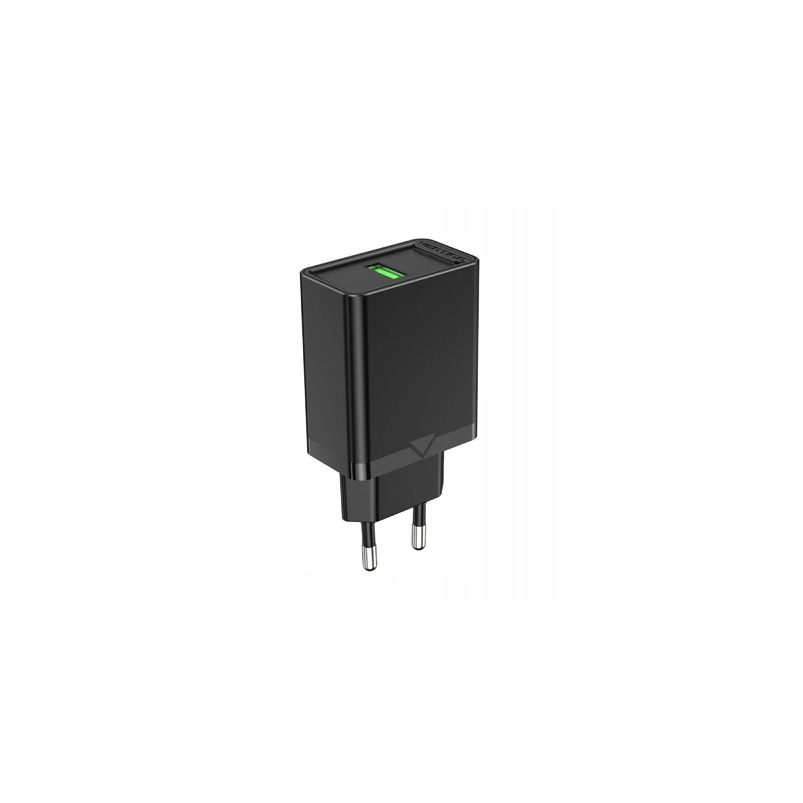 Vention 18W USB-A Wall Charger Black