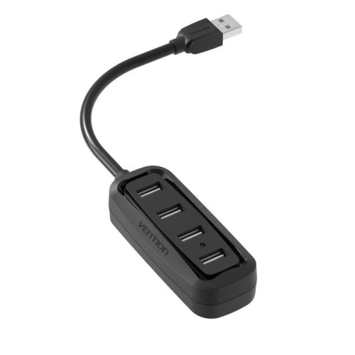 Hub 4 Puertos Usb 2.0 4xusb 0.15 M Negro Vention